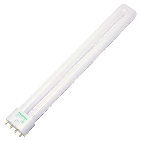 Sylvania 20597 - FT24DL/830/ECO - 24 Watt CFL Light Bulb - Compact Fluorescent - 4 Pin 2G11 Base - 3000K -