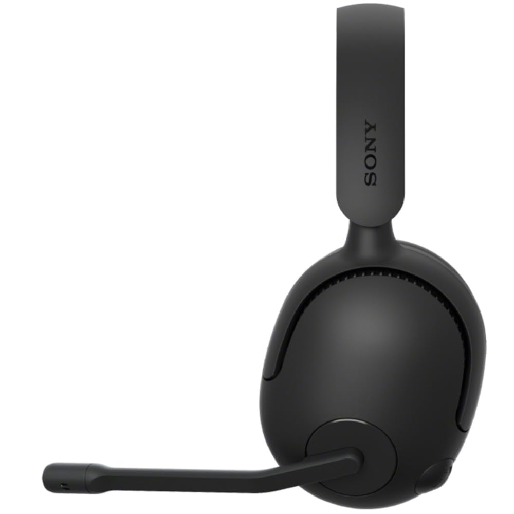 Sony WHG500/B INZONE H5 Wireless Noise Cancelling Gaming Headset, Black Bundle with Deco Gear Pro Audio Headphone Stand, 6 Foot USB-A to USB-C Cable…