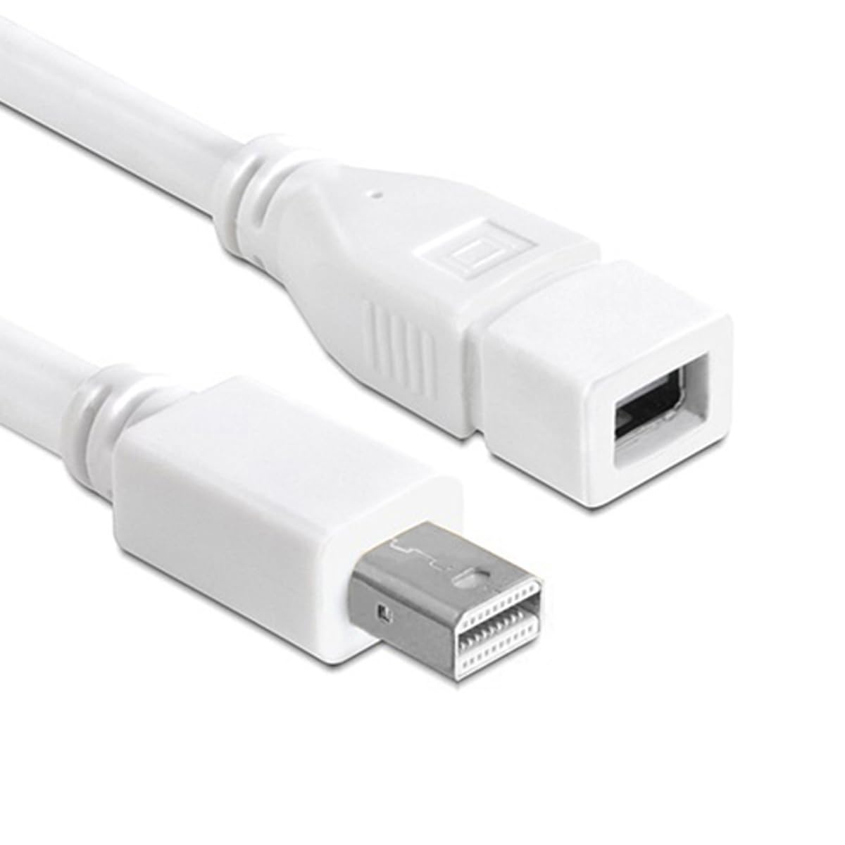 cablecc 6ft Mini DisplayPort Male to Mini DP DisplayPort Female Extension Cable 1.8m Support 4K 60hz