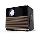 RCA 1080P Smart Streaming Mini Projector intended for Roku Express Streaming Device (included), 250 ANSI Lumens, HDMI, Wi-Fi & Bluetooth, Projects 36