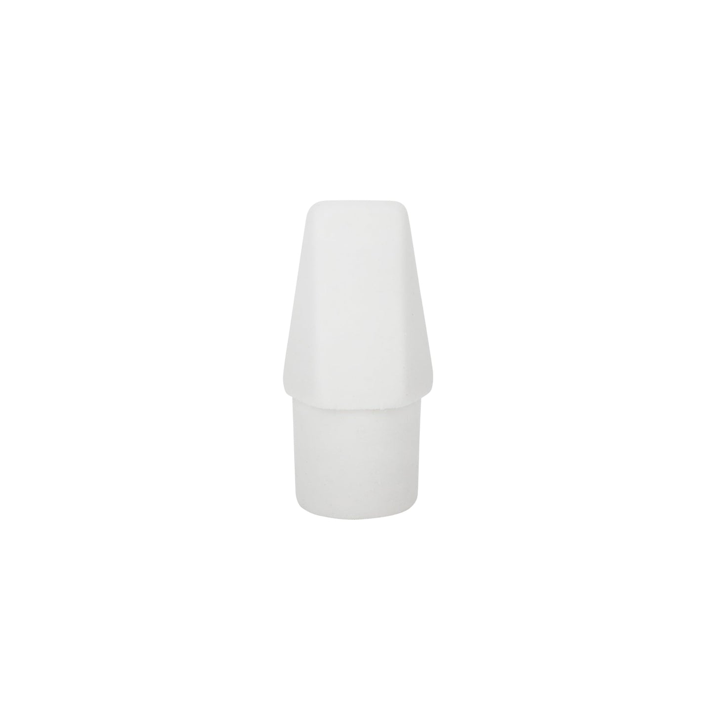 Pentel Hi-Polymer White Cap Erasers, Pack of 10 (ZEH02BP10)