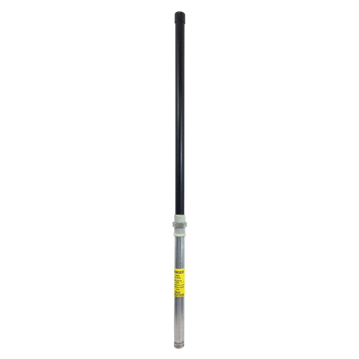 Procomm PT3 Deluxe Compact CB Base Station Antenna Tunable 3ft No Groundplane Needed, Black