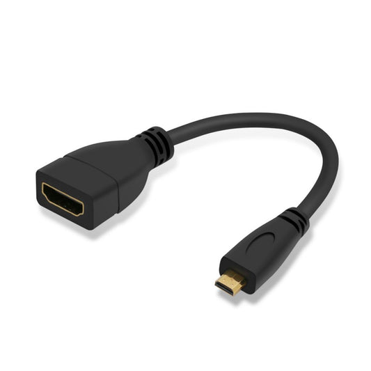 chenyang Micro HDMI Male to HDMI Female 4K60hz HDTV Cable Adapter for Displays Monitor Camera 10cm