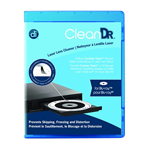 Allsop Digital Innovations CleanDr for Blu-Ray Laser Lens Cleaner for Blu-Ray/DVD / PS3 / PS4 / Xbox/Xbox 360 / Xbox ONE (4190300), One Size