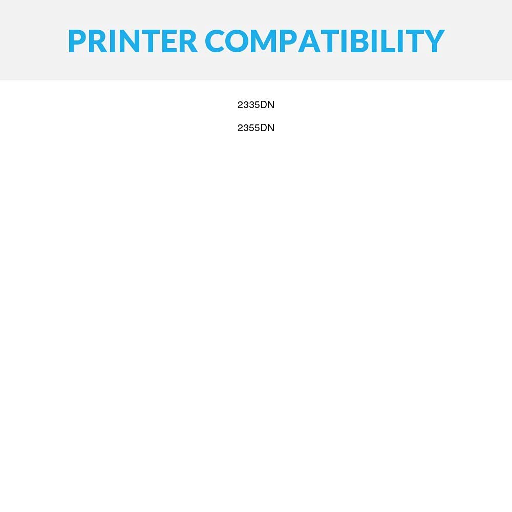 SPEEDYINKS Compatible Toner Replacement for Dell 2335dn|6000 Page Yield (Black 3-Pack) Compatible with the Following Dell Printers 2335dn 2355dn