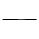 Install Bay BMCT11 Black Mount Cable Tie 11-Inch, 50-Pound (100-Pack)