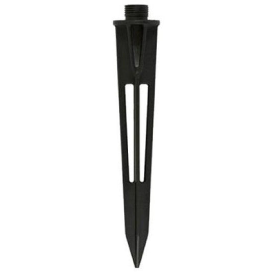 Malibu Sturdy Solid Ground Spike for Pathlight Spotlight Uplight Landscape In-ground Light Parts Metal Replacement Stake Diecast Aluminum Construction