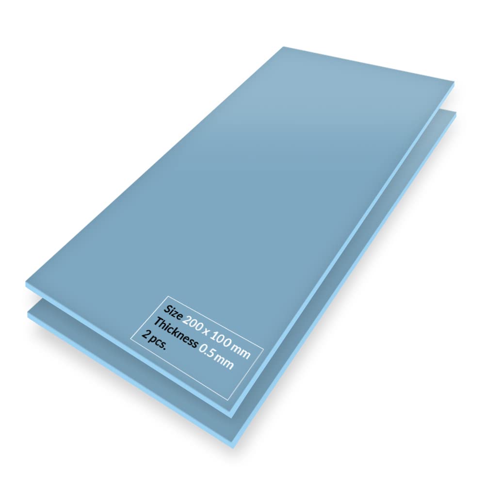 ARCTIC TP-3: Premium Performance Thermal Pad, 200 x 100 x 0.5 mm (2 Pack)