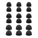 Klowcok Replacement Ear Tips for PocBuds T60 / occiam T9 Earbuds, Silicone Earbuds Tips, 9 Pairs (S/M/L) Black