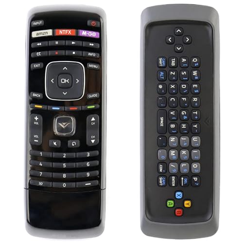 Beyution New 3D Keyboard Remote xrt301 for M3D550SL M3D651SV M3D550KDE M3D470KDE VIZIO 3D TV