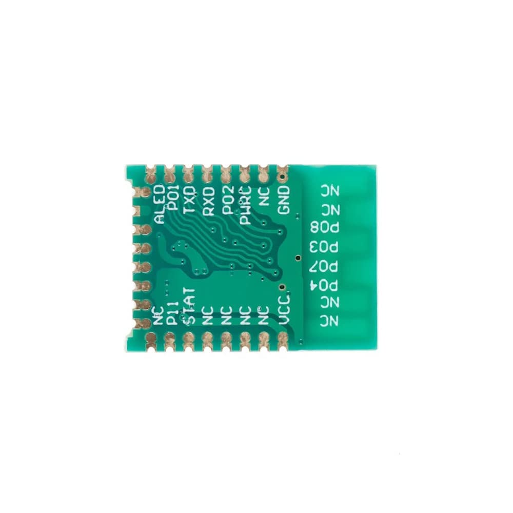 Rakstore 2pcs JDY-27 BLE5.1 Master Slave Integrated Bluetooth Module Transparent Transmission Module 2.4G Communication Interface UART
