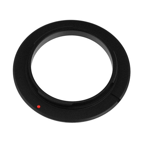 Fotodiox 58mm Filter Thread Macro Reverse Mount Adapter Ring for OM 4/3 Camera, Fits Olympus