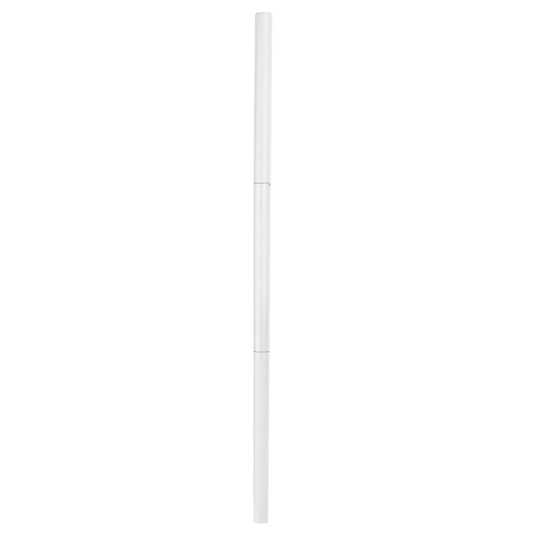 VIVO White Steel Extra Tall 3 Section Monitor Stand Pole 39 inches, Sturdy Center Pole for Monitor Mounts, PT-SD-PL01BW