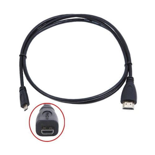 JNSupplier 6FT 1080P Micro HDMI A/V TV Cable Cord for Nextbook Ares 10L NXA101LTE116 Tablet PC