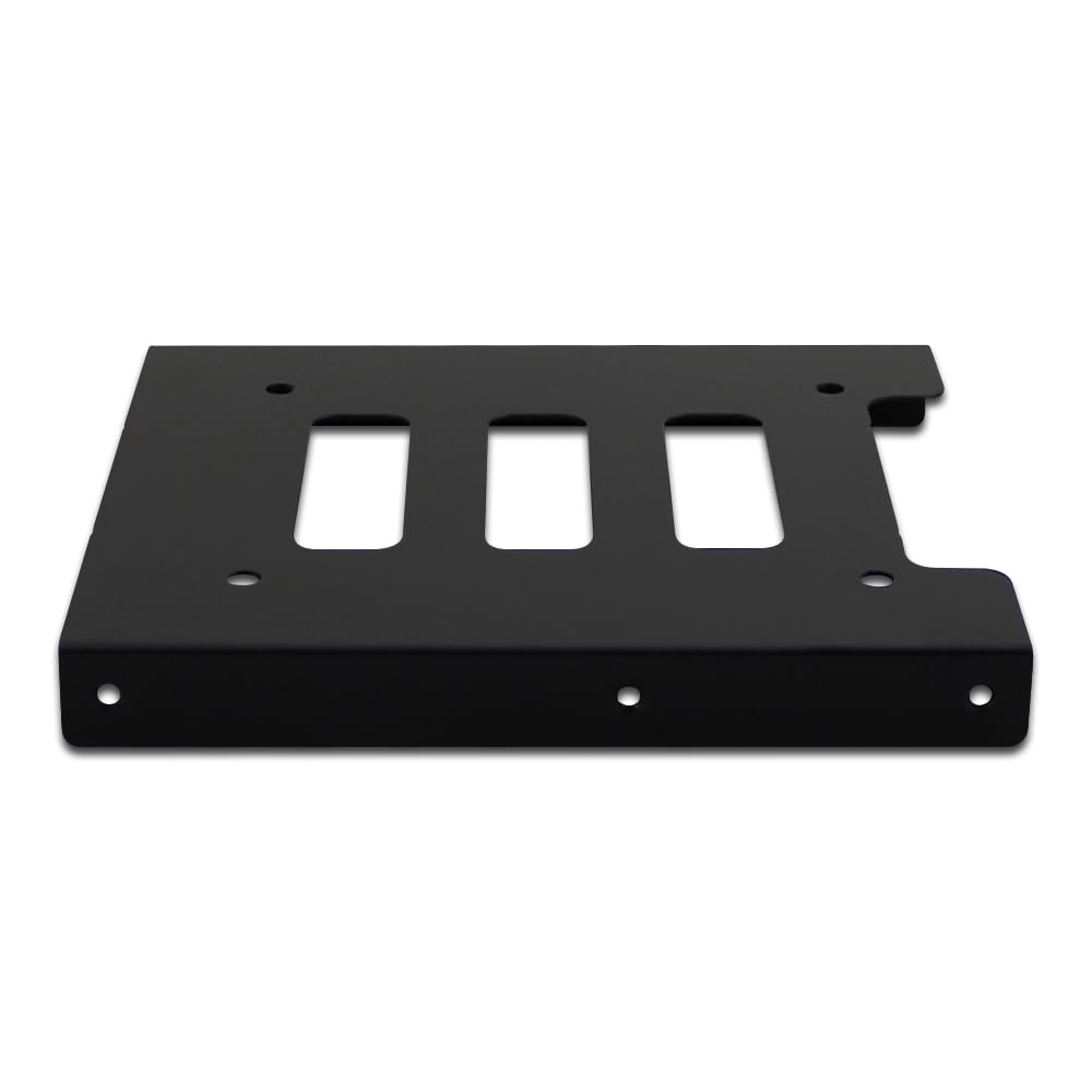Fenzer SSD Mounting Bracket 2.5 to 3.5 Adapter [2 Pack], SSD Bracket SSD Tray Adapter 2.5" to 3.5" HDD SSD Hard Disk Drive Bays Holder Metal Mounting