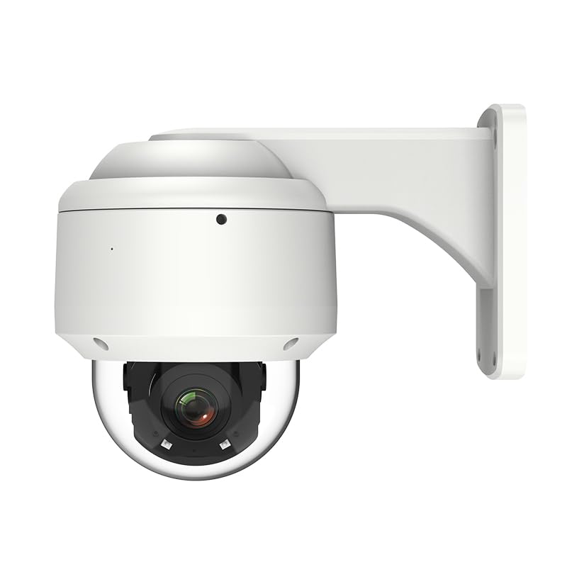 CCTV Security Camera Wall Mount Bracket Compatible with Outdoor Indoor CCTV Security Dome IP Camera, L-Type Pure Aluminum Alloy Bracket, Weatherproof