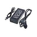 12V DC 4 Pin 5A Power Adapter Supply, High Power Transformer for 8, 16 Channel TVI DVR, Compatible with DS-72xx Series DVR, NOT Compatible…