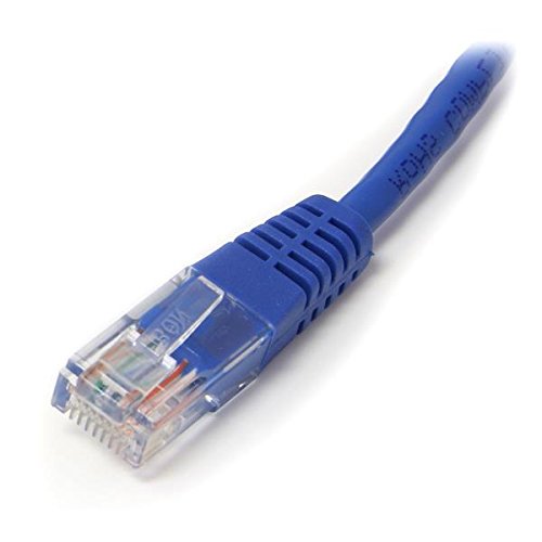 StarTech 75ft Cat5e Snagless Ethernet Cable, PoE, Blue (M45PATCH75BL)