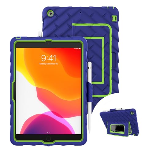 Gumdrop Hideaway Case for Apple iPad 9th/8th/7th Gen - Blue/Green