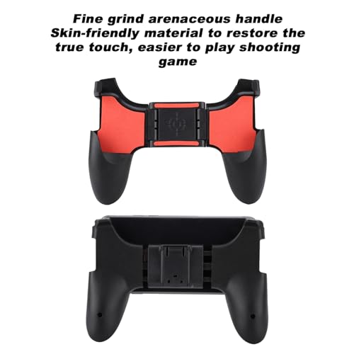 Ciglow Mobile Game Controller,Foldable Joystick Handle, Game Artifact,Ergonomic Design Game Handle,Comfortable and Fast with Bracket