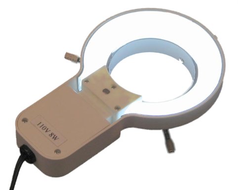OMAX A9208 8W Fluorescent Ring Light with Extra Ring Light Bulb