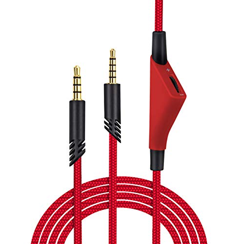 Gogoonike Replacement Astro A40 Cord Volume Control Cable, A10 Headsets Cord Audio Cable for Astro A40TR/A40/A10 Gaming Headsets, Xbox one, PS4