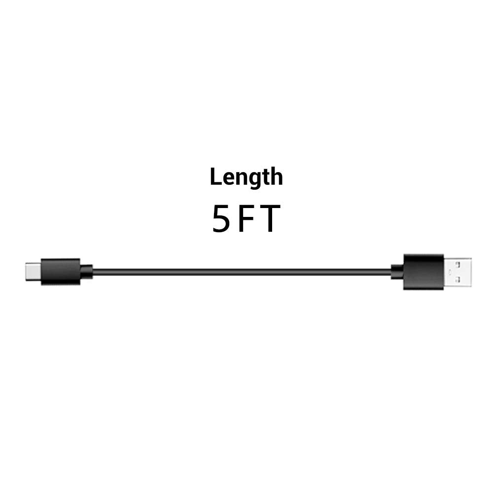 USB C Charger Charging Cable Cord Wire Compatible for Echo Buds 2, Raycon E25 Pro/E55,EarFun Air Pro/EarFun Free Pro,Sabbat E12 Ultra,TOZO T12 NC9