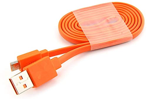 Replacement Flat Micro USB Charging Cable Charger Cord Compatible with JBL Wireless Speaker