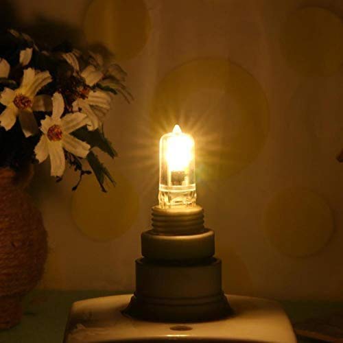 Lxcom Lighting G9 LED Bulb 1W Dimmable LED Corn Light Bulbs 10W Halogen Bulb Warm White 3000K G9 Base Chandelier Light Bulb for Landscape Lighting