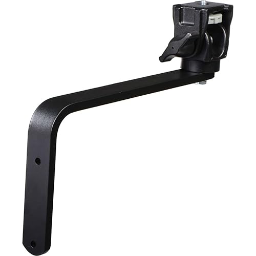 Manfrotto 356 Wall Mount Camera Support with 234 Swivel Tilt Head (#3277), for Security and Surveillance Cameras