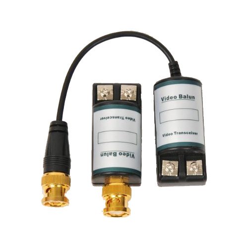 VideoSecu 2 Pcs Passive CCTV Security Camera Video Baluns Network Transceiver CAT5 Connection 1EM