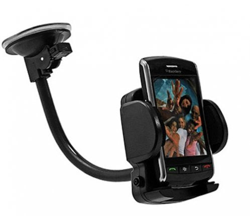 Universal Rotating Car Mount Windshield Window Phone Holder Cradle for Cricket Huawei Mercury, Huawei Mercury Ice, Huawei Pillar, Kyocera Rio E3100