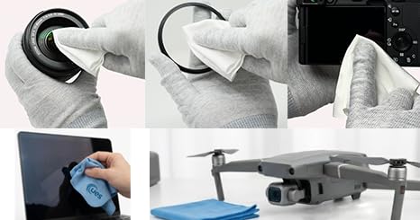 UES Professional Camera Cleaning Kit with Hard Travel Case - DSLR & Mirrorless Maintenance Bundle: 2-in-1 Lens & Sensor Cleaner, Air Blower, Pen