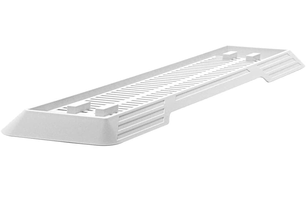 Chenkxin Vertical Stand for PS4 Pro, Built-in Cooling Vents and Non-Slip Feet Steady Base Mount Holder for PlayStation 4 Pro Console, White