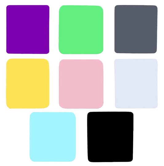 40 Pcs 6 x 7 Inch Multiple Colour Microfiber Cleaning Cloths Multicolor Glasses Cleaning Cloth for Eyeglasses, Camera Lens, Cell Phones, Laptops, LCD