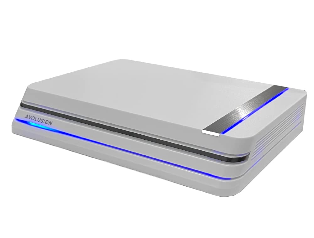 Avolusion PRO-X (White) 3TB USB 3.0 External Gaming Hard Drive for PS5 Game Console (Renewed)