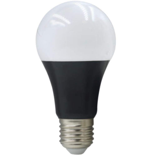 Four Bros LB40A-BLB 7W (60W Equal) LED Party Bulbs, Colored A19 Standard Lightbulb, UL-Listed, Non-dimmable, E26 Base, 120V (Black)