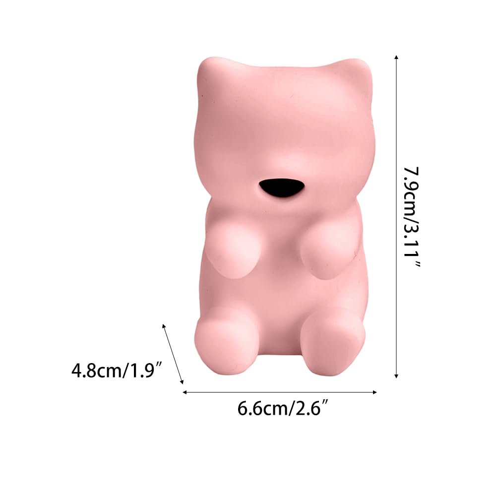 Mini Food Cooling Fan, Rechargeable Cat-Shaped Hot Drinks Cooler Quickly Cooling in 3 Mins for Home Office Travel Coffee Tea Soup Meals