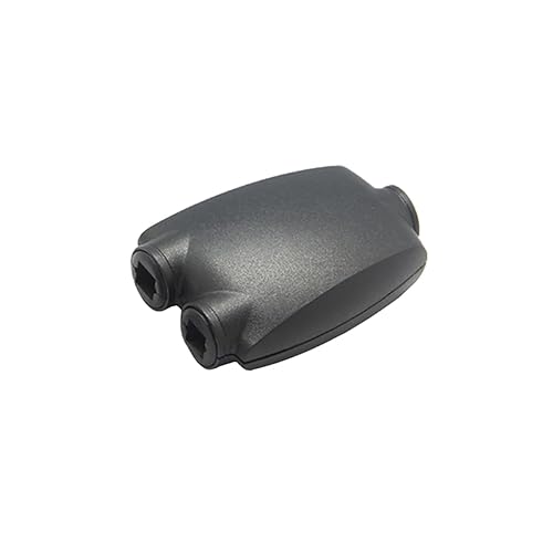 rgzhihuifz Fiber Optic Audio Splitter Female to 2 Female Optical Toslink Extension Adapter