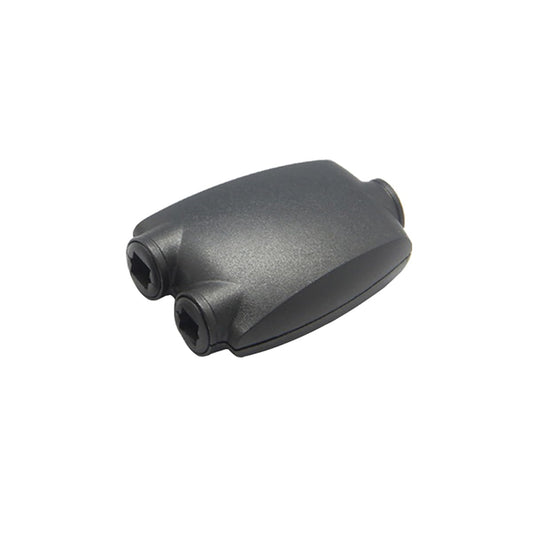rgzhihuifz Fiber Optic Audio Splitter Female to 2 Female Optical Toslink Extension Adapter