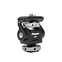 Fotopro Field Monitor Mount with Cold Shoe Support Camera Monitor Mount Holder Tilt 180 Degree and Swivel 360 Degree for 5/7 inch Grey