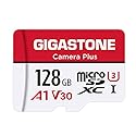 Gigastone 128GB Camera Plus Series Memory Card, Read Speed up to 100MB/s. Ideal for Full HD Video Gopro Drone Android Camera, A1 Micro SDXC Card