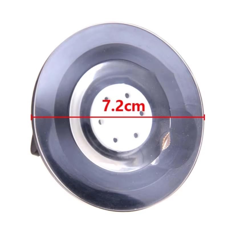 ThtRht 3" Suction Cup Camera Mount Bracket with 1/4"-20 Female Thread Car Windshield Dash Cam Holder Stand for Action Camera Dashcam GPS Driving DVR