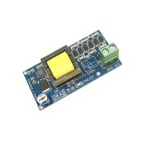 Acxico 1pcs High Voltage DC-DC Boost Converter 5V-12V Step up to 300V-1200V Power Module