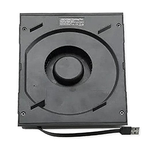 XFUNY® Professional USB Powered 35? Auto-sensing Cooling Fan External Cooler Fan for Microsoft Xbox One Console, Black