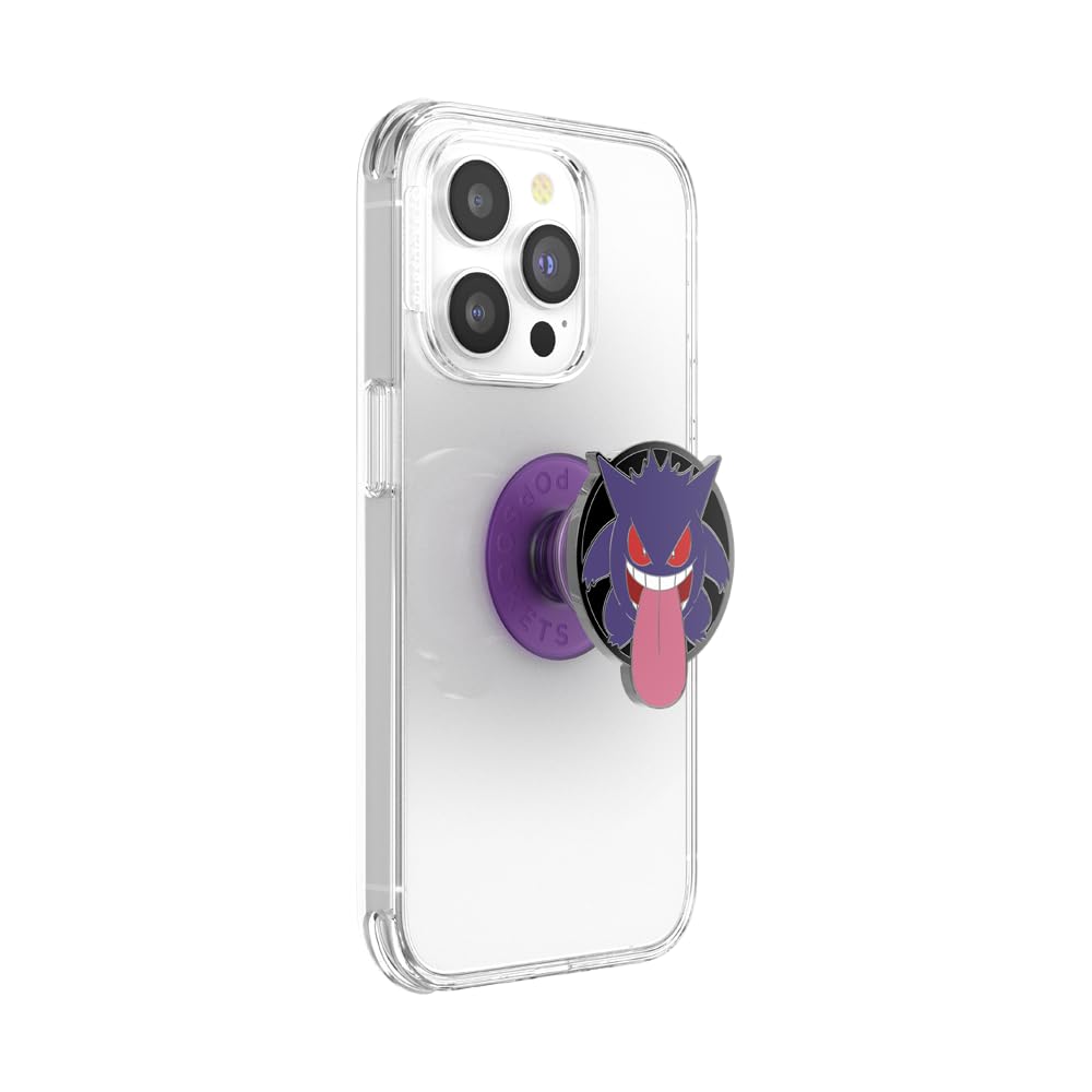 PopSockets Adhesive Phone Grip, Holder, Phone Stand, Pokemon - Gengar Night Shade