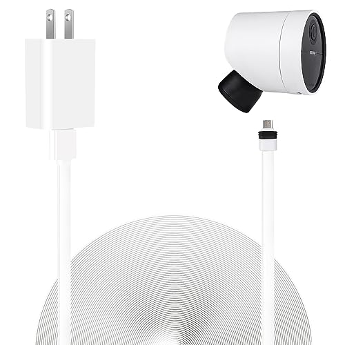 UYODM Power Cable Compatible with SimpliSafe Wireless Outdoor Security Camera,25Ft/7.5m Weatherproof USB Cable Power Your SimpliSafe Outdoor Camera