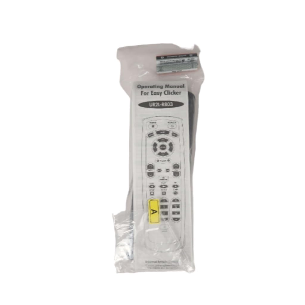 PHAT SATELLITE TWC Time Warner Cable Box Universal Remote Control UR2L-R803 Easy CLICKER with Back Lighting