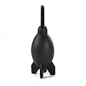 FocusFoto PRO 6.6 Inch Rubber Rocket Air Blower Duster Cleaner Dust Cleaning for DSLR Camera CCD Lens Keyboard Black