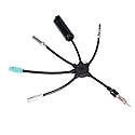 supmory Car Radio All in One Antenna, Antenna Cable Splitter Suitable for Diverse Vehicle Models